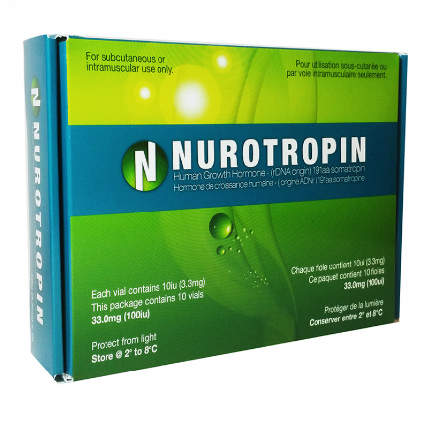 HGH Nurotropin - Growth Hormone 100IU 1 HGH Nurotropin - Growth Hormone 100IU